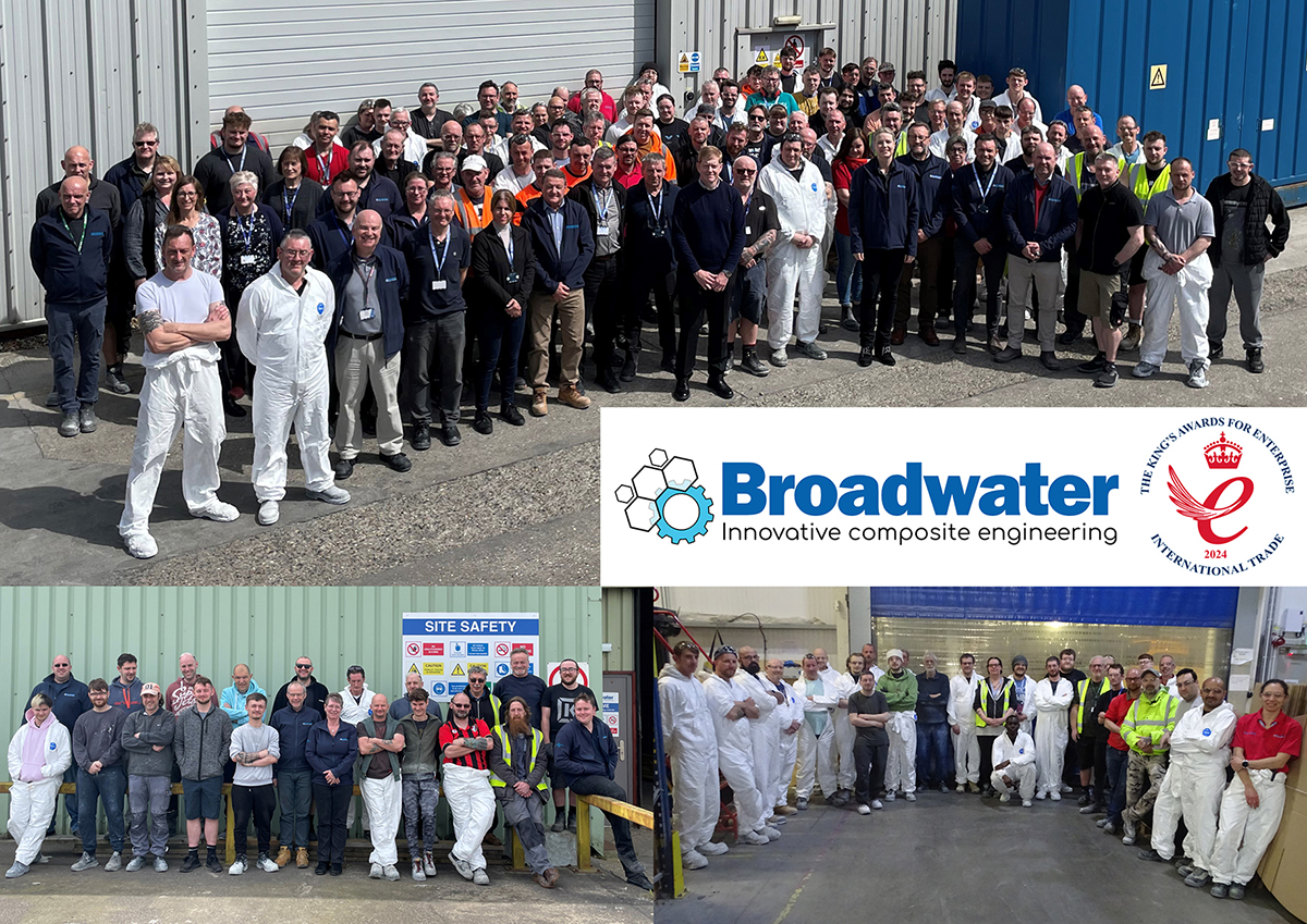 Broadwater achieves King’s Award for Enterprise